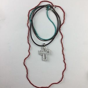 Set of 3 Boho Necklaces